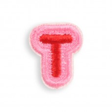 Sticker Aufkleber für Handy/Tablet/Computer 3D gestickt - Mini Lettre T