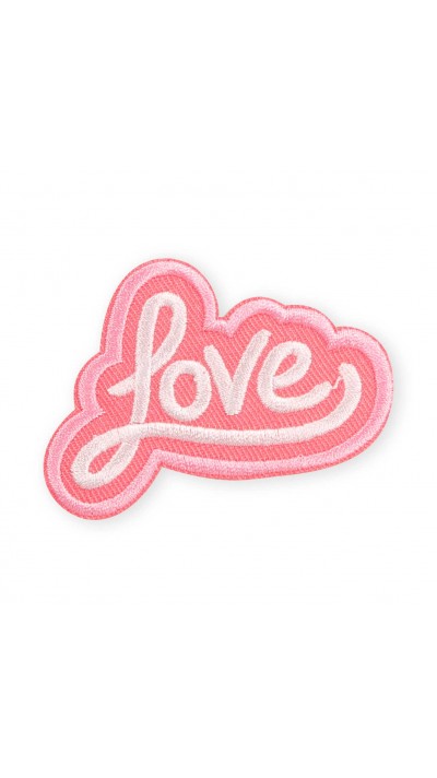 Sticker Aufkleber für Handy/Tablet/Computer 3D gestickt - Love