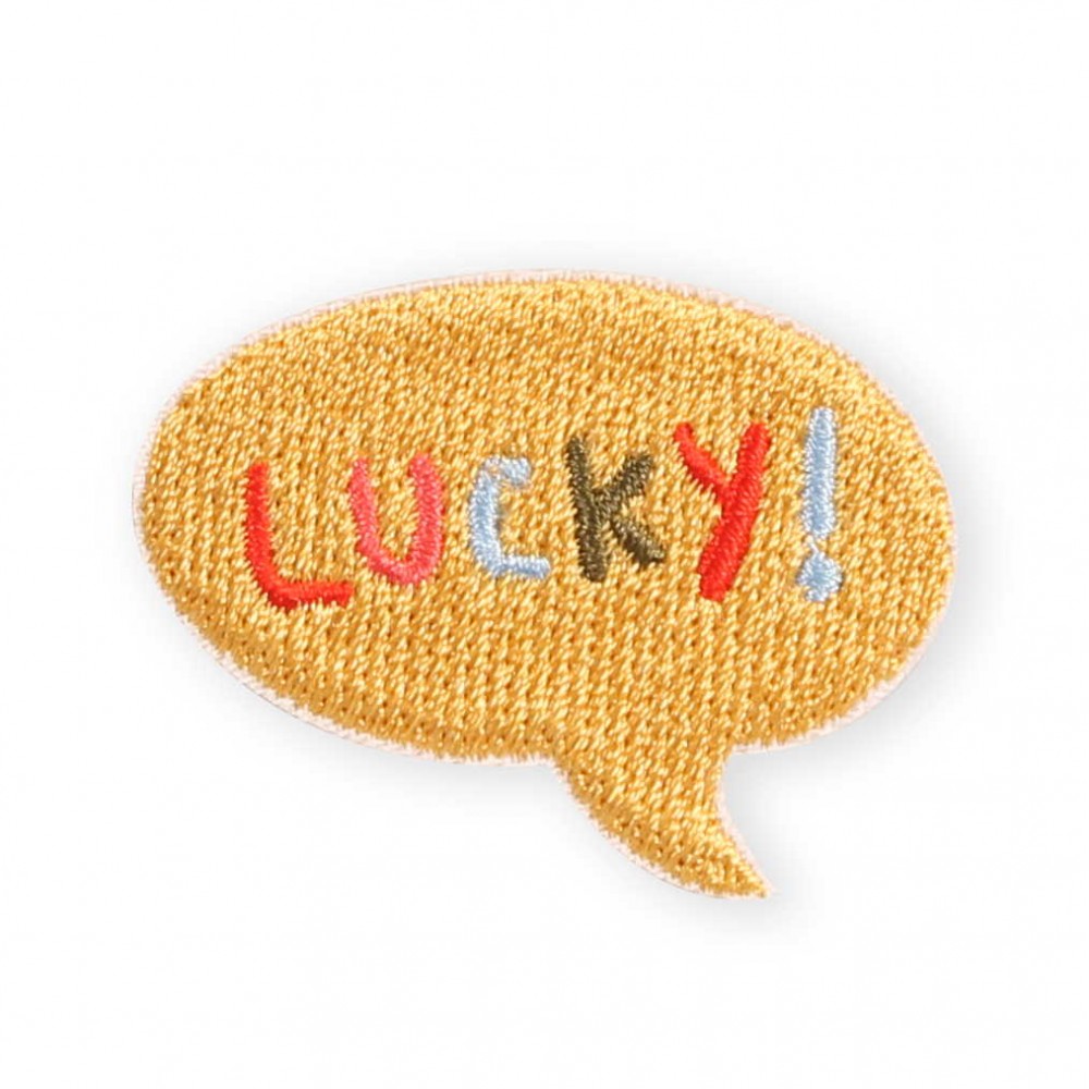 Sticker Aufkleber für Handy/Tablet/Computer 3D gestickt - Lucky