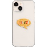 Sticker Aufkleber für Handy/Tablet/Computer 3D gestickt - Lucky