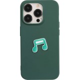 Sticker Aufkleber für Handy/Tablet/Computer 3D gestickt - Musik Note