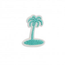 Sticker Aufkleber für Handy/Tablet/Computer 3D gestickt - Palmtree Oasis