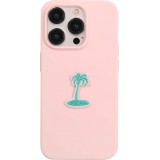Sticker Aufkleber für Handy/Tablet/Computer 3D gestickt - Palmtree Oasis