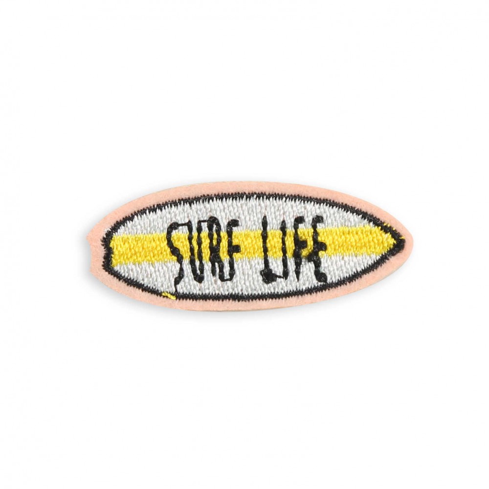 Sticker Aufkleber für Handy/Tablet/Computer 3D gestickt - Surf Life