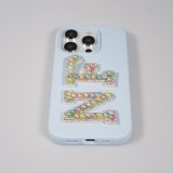 Sticker Aufkleber für Handy/Tablet/Computer 3D Pearls Multifarben - Buchstabe Z