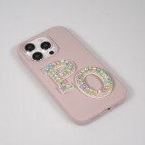 Sticker Aufkleber für Handy/Tablet/Computer 3D Pearls Multifarben - Buchstabe Z