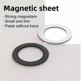 Universeller MagSafe Aufkleber für Smartphone Hüllen Android & iOS Plastiküberzug - Schwarz