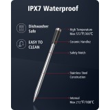 BFOUR Smart Bluetooth Fleisch Thermometer BF-30 Eco-Friendly Li-Ithium Akku LCD Display + APP