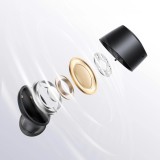 Baseus Bowie E18 Bluetooth 5.3 TWS In-Ear Kopfh&ouml;rer IPX4 mit Ladeetui - Schwarz