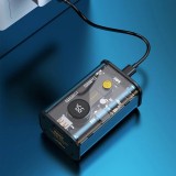 Dudao Powerbank 10000 mAh USB-C / USB-A 22.5W PD Schnellladung tragbares Ladeger&auml;t K16 - Schwarz