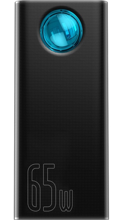 Baseus Amblight Powerbank 65W 30000mAh tragbare Ladegerät - Schwarz