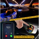 Bluetooth 5.0 USB-Ladegerät 18W Zigarettenanzünder und FM-Transmitter Quick Charge - Schwarz