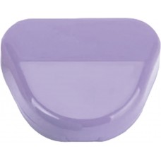 Schachtel für Zahnspange oder Zahnprothese - Hellviolett