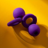 Wiederverwendbare Silikon-Ohrstöpsel Loop (3 Größen) mit Aufbewahrungsetui - Schwarz