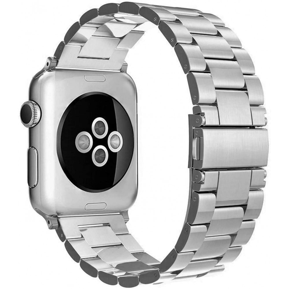 Edelstahl Armband - Zeitlos klassisch und elegant - Silber - Apple Watch 38/40/41/42 mm