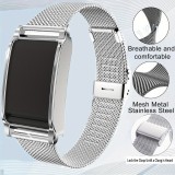 Bracelet milanais élégant en acier inoxydable - Noir - Whoop 4.0