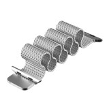 Mailänder Stahlarmband silber - Apple Watch 38/40/41/42 mm