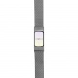 Milanaise-Armband aus Stahl in (Größe L) - Silber - Fitbit Charge 5 / 6