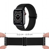 Sportliches elastisches Nylonarmband, verstellbar, weich, waschbar - Bordeau - Apple Watch 38/40/41/42 mm