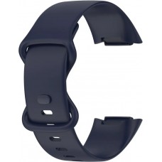 Silikonarmband Fitbit Charge 5 / 6 - Grösse S - Dunkelblau - Fitbit Charge 5 / 6