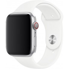 Silikon Sport Armband Weiß- Apple Watch 44/45/46/49 mm
