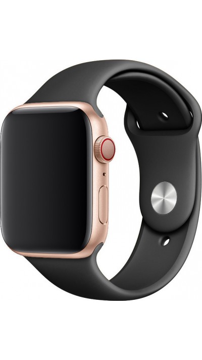 Silikon Sport Armband dunkelgrau - Apple Watch 44/45/46/49 mm