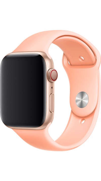 Silikon Sport Armband Pfirsichrosa - Apple Watch 44/45/46/49 mm