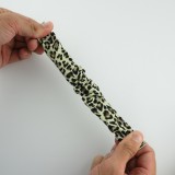 Stoff Ersatz Armband Scrunchie leopard - Apple Watch 38/40/41/42 mm