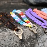 Universalarmband Befestigung für Schale/Gabel Telefon bunte Kette - Multicolor