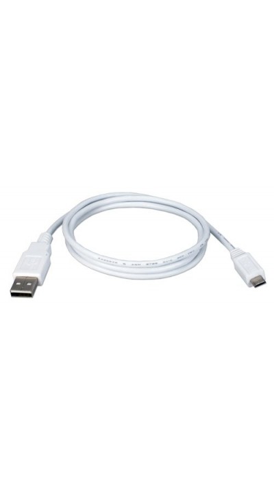  Ladekabel Micro USB (3m) - Weiss