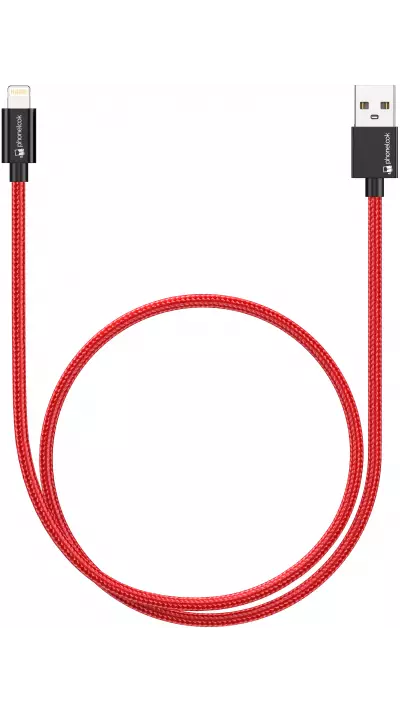 iPhone Ladekabel (50 cm) Lightning auf USB Ladekabel - Nylon PhoneLook