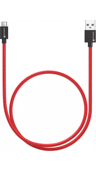 Ladekabel (50 cm) USB-C vers USB-C - Nylon PhoneLook