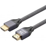 Wozinsky HDMI 2.1 Kabel 8K 60 Hz 48 Gbps / 4K 120 Hz / 2K 144 Hz (1 m) - Silber
