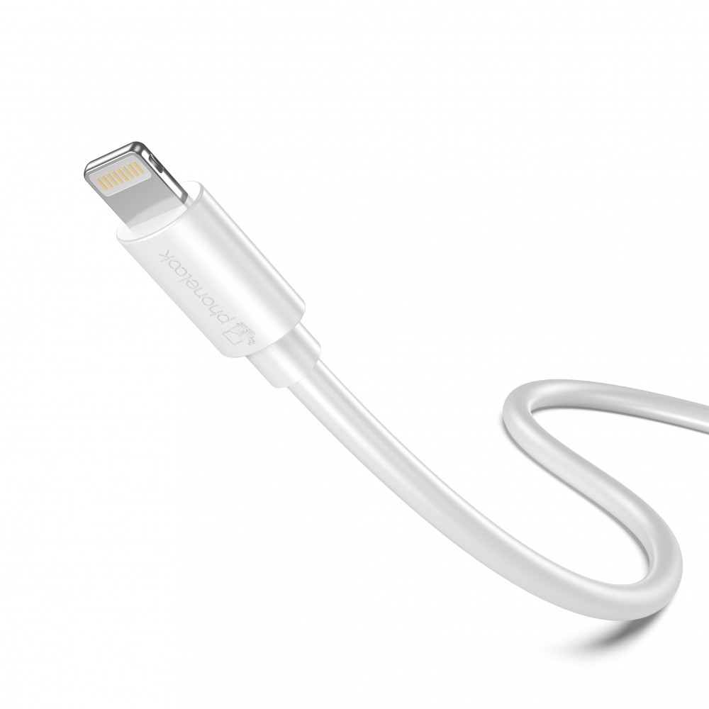iPhone Lightning Kabel USB (3 m) - PhoneLook - Weiss