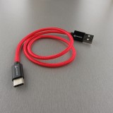 Ladekabel (1 m) Micro-USB auf USB-A (1 m) - Nylon PhoneLook