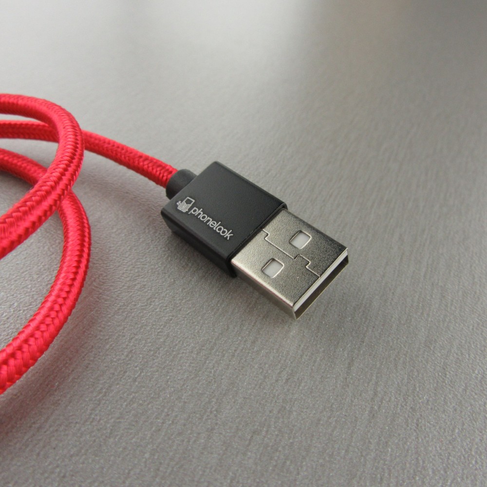 Ladekabel (1 m) Micro-USB auf USB-A (1 m) - Nylon PhoneLook
