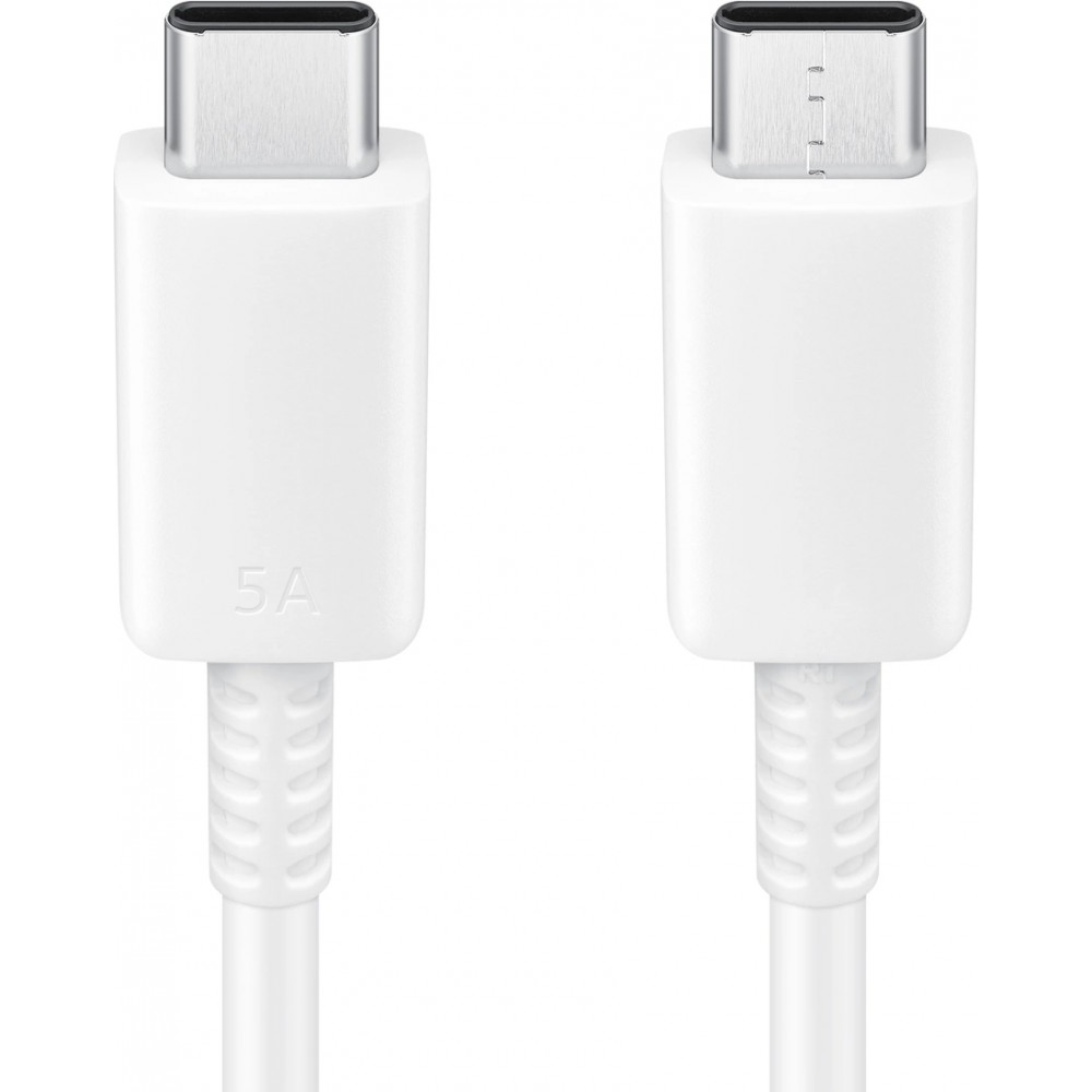 Samsung EP-DN975BWEGWW USB-C Kabel 5A 480Mb/s 1m Schnelllade-Kabel Datenkabel - Weiss