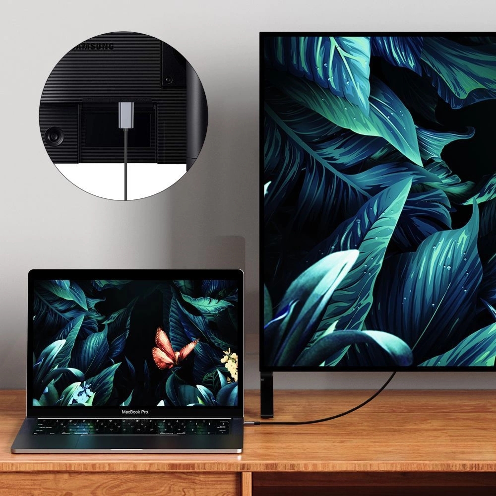 USB-C auf HDMI 4K 60Hz Kabel Tech-Protect UltraBoost (2 m) - Schwarz