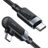 Acefast C5-03 - USB-C zu USB-C Kabel PD QC 100W 5A 480Mb/s (2 m) - Schwarz