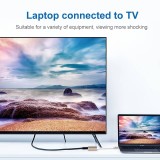 USB-C zu VGA (1080p) Adapterkabel Konverter Unterstützung Hot Plug-in - Silber