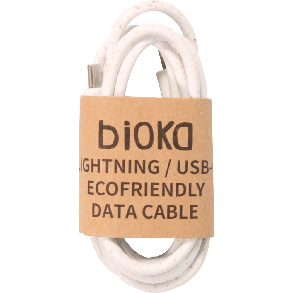Ladekabel (1 m) Lightning auf USB-C - Bioka biologisch abbaubar Eco-friendly