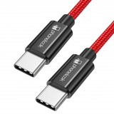  Ladekabel (2 m) USB-C auf USB-C - Nylon PhoneLook