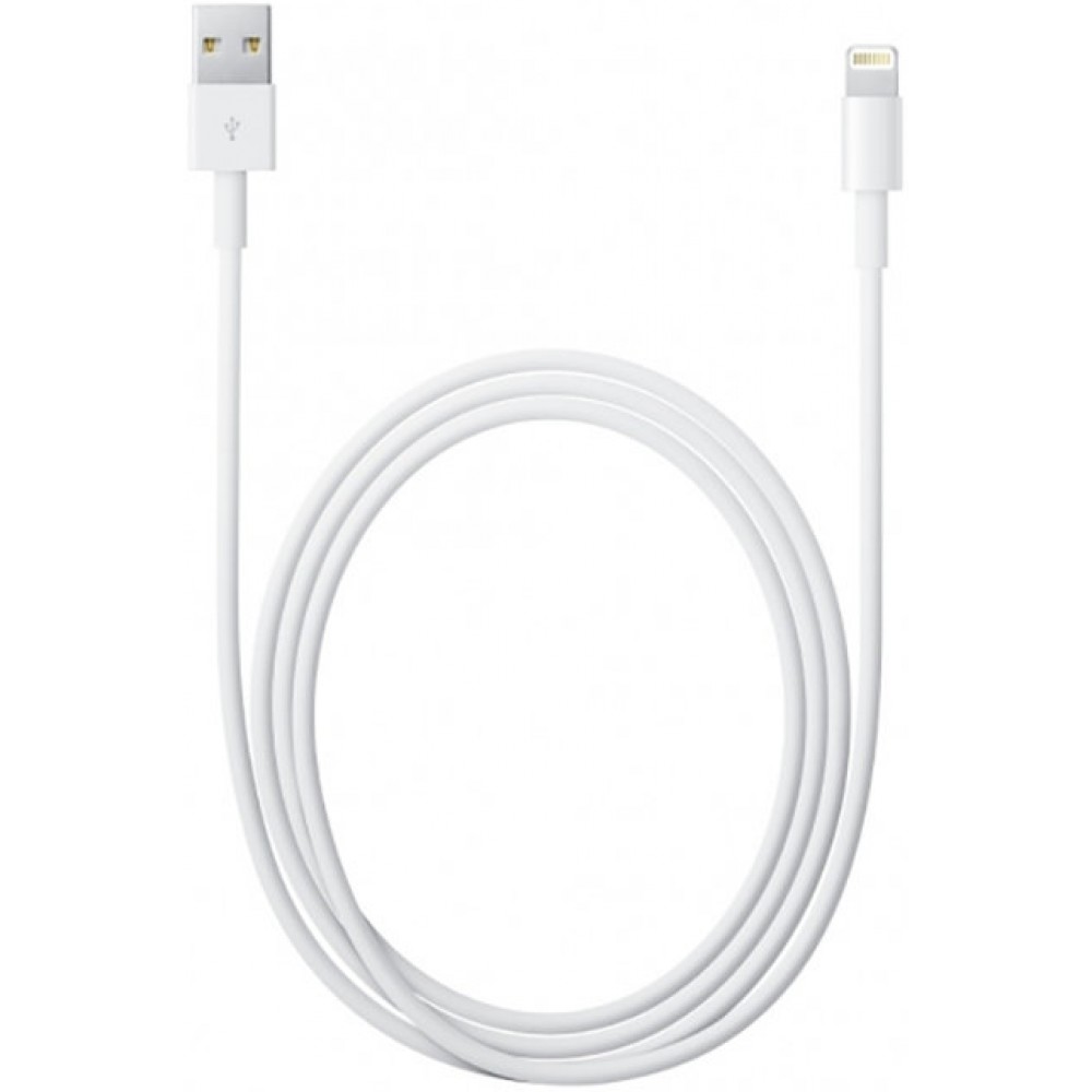 Ladekabel Lightning zu USB-A Original Apple iPhone (1 m) - Weiss