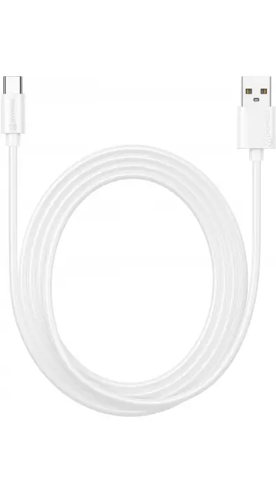 USB-A auf USB-C Ladekabel Datenkabel (2 m) - PhoneLook - Weiss
