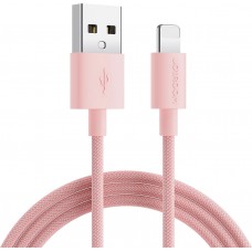 Joyroom Fast Charge Datenkabel und Ladekabel S-2030M13 USB-A auf Lightning 2.4A (2m) - Rosa