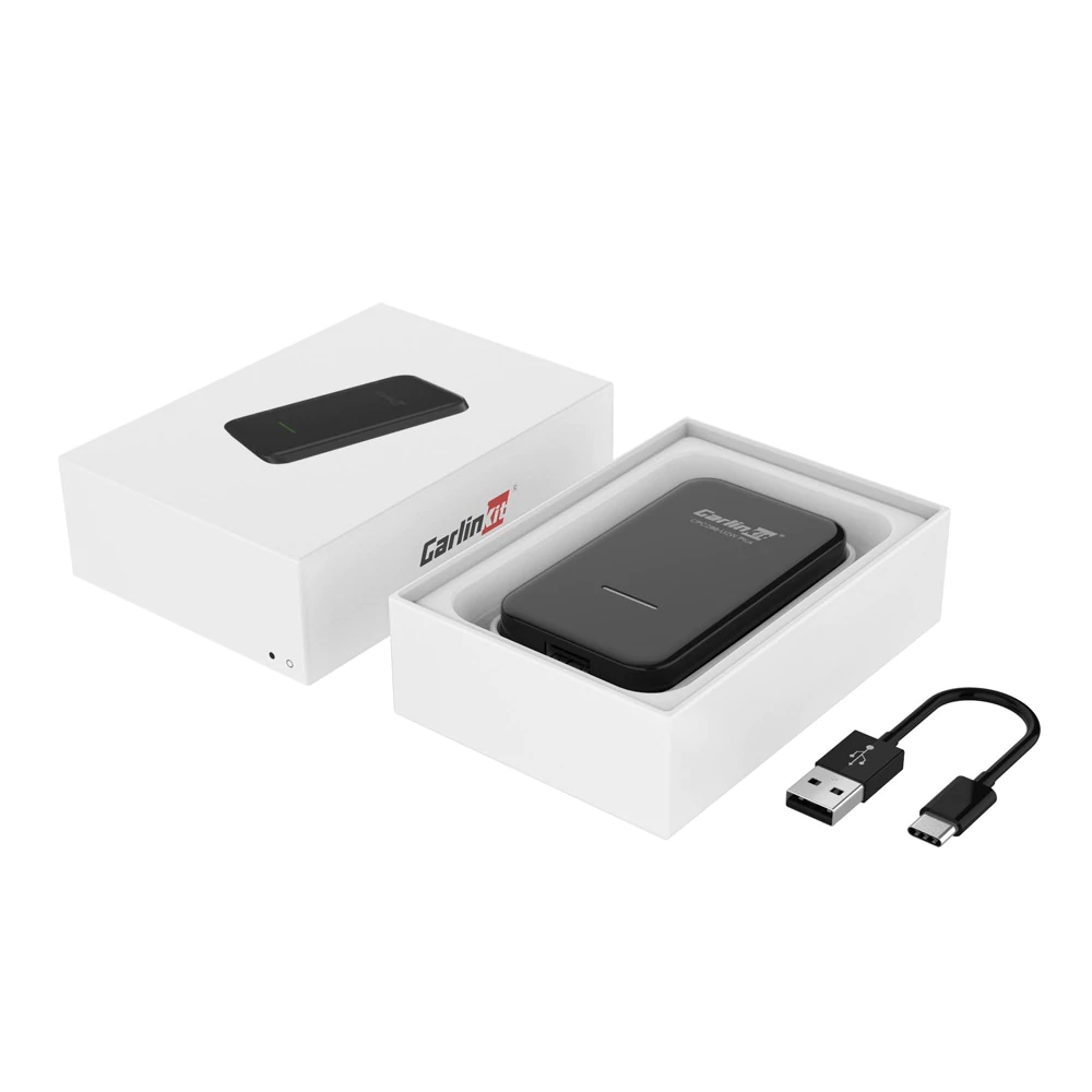 Carlinkit 3.0 Wireless CarPlay Drahtloser Adapter für Autos mit Apple CarPlay (CPC200-U2W-PLUS, 2022)