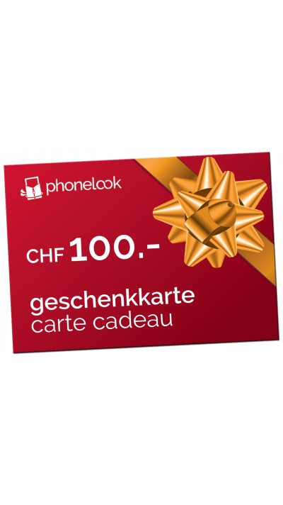 Geschenkkarte CHF 100.-