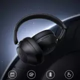 Baseus Bass 30 Max Kabellose On-Ear Bluetooth 5.3 Kopfhörer Hochwertiger Sound Leistungsstarker Bass - Schwarz