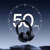 Baseus Bass 30 Max Kabellose On-Ear Bluetooth 5.3 Kopfhörer Hochwertiger Sound Leistungsstarker Bass - Schwarz