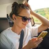 Tronsmart Soundfii R4 Kabellose Bluetooth 5.3 ENC Kopfhörer - Hochwertige Audioqualität - Leistungsstarke Konnektivität - Schwarz